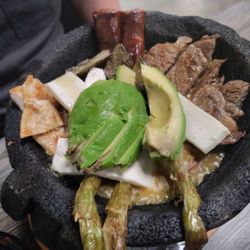 Mi Casa Mexican Cuisine - Molcajete (top view)