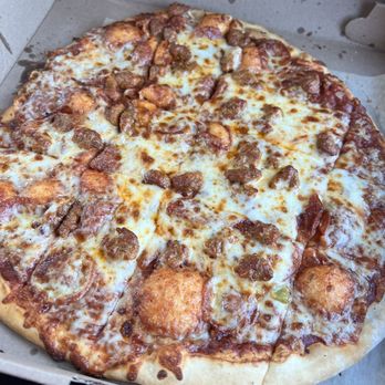LaRosa's Pizza Amelia - Pepperoni and spicy sausage on traditional crust - Pizza Near Me - Amelia, Ohio LaRosa's Pizza Amelia - Pepperoni and spicy sausage on traditional crust - Pizza Near Me - Amelia, Ohio