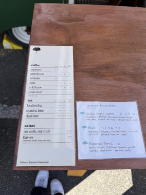 Menu photo 1 Ginkgo Coffee Bellevue, WA Menu photo 1 Ginkgo Coffee Bellevue, WA