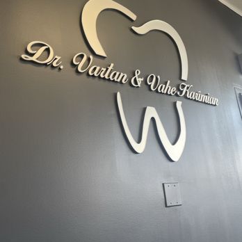 Vahe Karimian ,DDS - Picture of name of Dr Vartan & Vahe Kariman its a family Business. I see Dr. Vahe Karimian he the best. - Cosmetic Dentists Near Me - Glendale, California Vahe Karimian ,DDS - Picture of name of Dr Vartan & Vahe Kariman its a family Business. I see Dr. Vahe Karimian he the best. - Cosmetic Dentists Near Me - Glendale, California