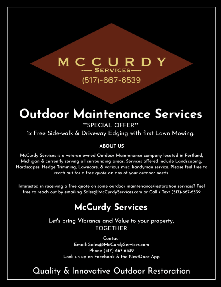 McCurdy Services - veterans service organization in Portland, MI