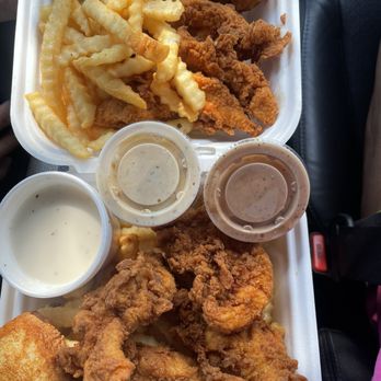 Layne's Chicken Fingers - Spicy 4 Finger Meal - Chicken Shop Near Me - Houston, Texas Layne's Chicken Fingers - Spicy 4 Finger Meal - Chicken Shop Near Me - Houston, Texas