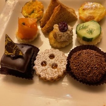Mozart's Bakery and Event Space - We chose to have the tea selections individually plated. - Bakeries Near Me - Columbus, Ohio Mozart's Bakery and Event Space - We chose to have the tea selections individually plated. - Bakeries Near Me - Columbus, Ohio