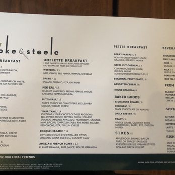 Spoke & Steele - Menu - American Near Me - Indianapolis, Indiana Spoke & Steele - Menu - American Near Me - Indianapolis, Indiana