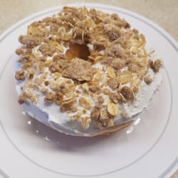 Cartoon Cafe - Our Buttercrunch Donut