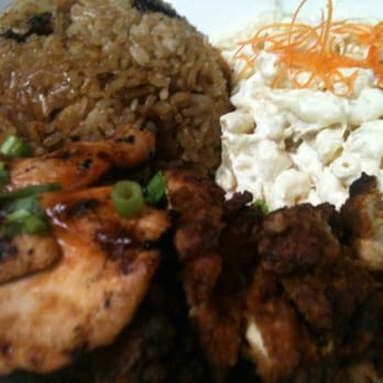 Island Style Cafe - Korean and island style chicken with Mac salad and fried rice - Hawaiian Near Me - Santee, California