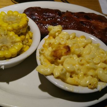 Bobby Q - Mesa - Other half rack and our Mac and cheese with roasted corn!! - New American Near Me - Mesa, Arizona