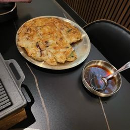 Seafood pancake