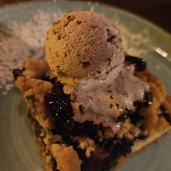 Blueberry pie bar