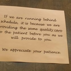 Hancock Diabetes & Endocrine Center - Never had a long wait and never feel rushed, either.