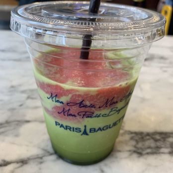 Paris Baguette - Half cup. I am Sorry because I asked for less ice. - Bakeries Near Me - Flushing, New York Paris Baguette - Half cup. I am Sorry because I asked for less ice. - Bakeries Near Me - Flushing, New York