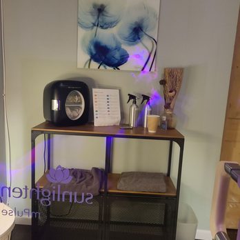 InsideOut Spa - The view from inside the sauna, lovely serene space - Saunas Near Me - Martinez, California