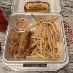 Box combo no slaw extra fries. Box combo no slaw extra fries.