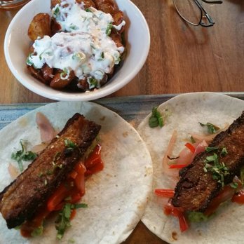 Nada - Pork belly tacos and glazed fries. - Mexican Near Me - Cincinnati, Ohio Nada - Pork belly tacos and glazed fries. - Mexican Near Me - Cincinnati, Ohio