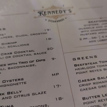 Kennedy's Steakhouse - Steakhouses Near Me - Eugene, Oregon