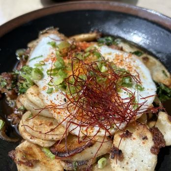 The Peached Tortilla - Crispy Rice Cakes with Sichuan Pork - Asian Fusion Near Me - Austin, Texas The Peached Tortilla - Crispy Rice Cakes with Sichuan Pork - Asian Fusion Near Me - Austin, Texas