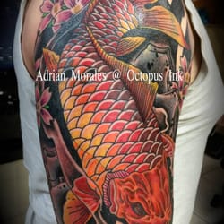 Octopus Ink - By Adrian Morales at octopus ink, tattoos, mcallen, piercings,