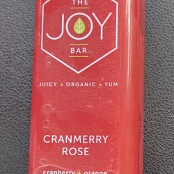 The Joy Bar - Cranmerry Rose Juice