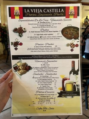 Menu photo 2 La Vieja Castilla Blue Island, IL Menu photo 2 La Vieja Castilla Blue Island, IL