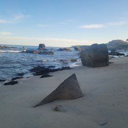 Playa Costa Azul - Some nice scenic rock formations.
