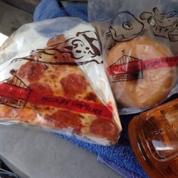 Casey's - The best around "they" say: Casey's donuts and pizza.