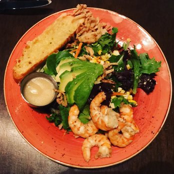 Crush & Brew - Chop salad with shrimp- special request granted by chef! - New American Near Me - Temecula, California Crush & Brew - Chop salad with shrimp- special request granted by chef! - New American Near Me - Temecula, California