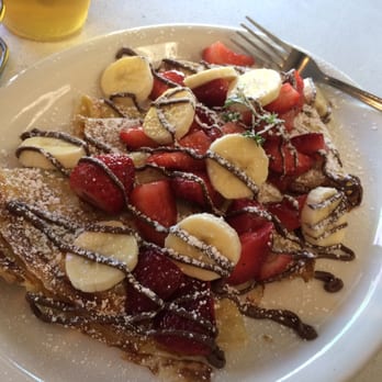 Scramblers Cafe - Strawberry banana Nutella crepes - Breakfast & Brunch Near Me - Norco, California Scramblers Cafe - Strawberry banana Nutella crepes - Breakfast & Brunch Near Me - Norco, California