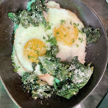 The Nest - Daily special- grits, kale and eggs- hold the bacon. - Southern Near Me - Schenectady, New York The Nest - Daily special- grits, kale and eggs- hold the bacon. - Southern Near Me - Schenectady, New York