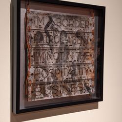 Museum of Latin American Art - I'm a Border Patrol Agent, I'm Not in the Hospitality Business by Guillermo Bert
