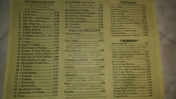 Menu photo 7 Perlita's Authentic Mexican Restaurant Crescent City, CA Menu photo 7 Perlita's Authentic Mexican Restaurant Crescent City, CA