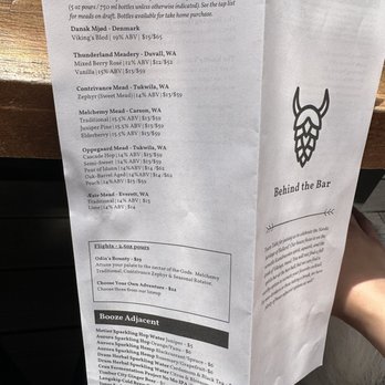 Skål Beer Hall - Menu (May 2023) - Beer Bar Near Me - Seattle, Washington