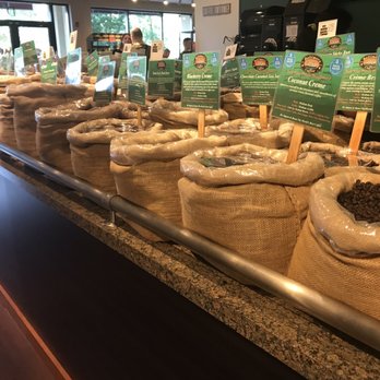 Baltimore Coffee & Tea - One side of coffee beans for sale. They'll grind it for you at whatever coarseness you prefer - Coffee & Tea Near Me - Odenton, Maryland