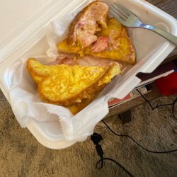The Breakfast Club - Fresh Strawberry Cream Cheese French Toast