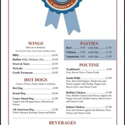 Blue Ribbon Pasties - Wings