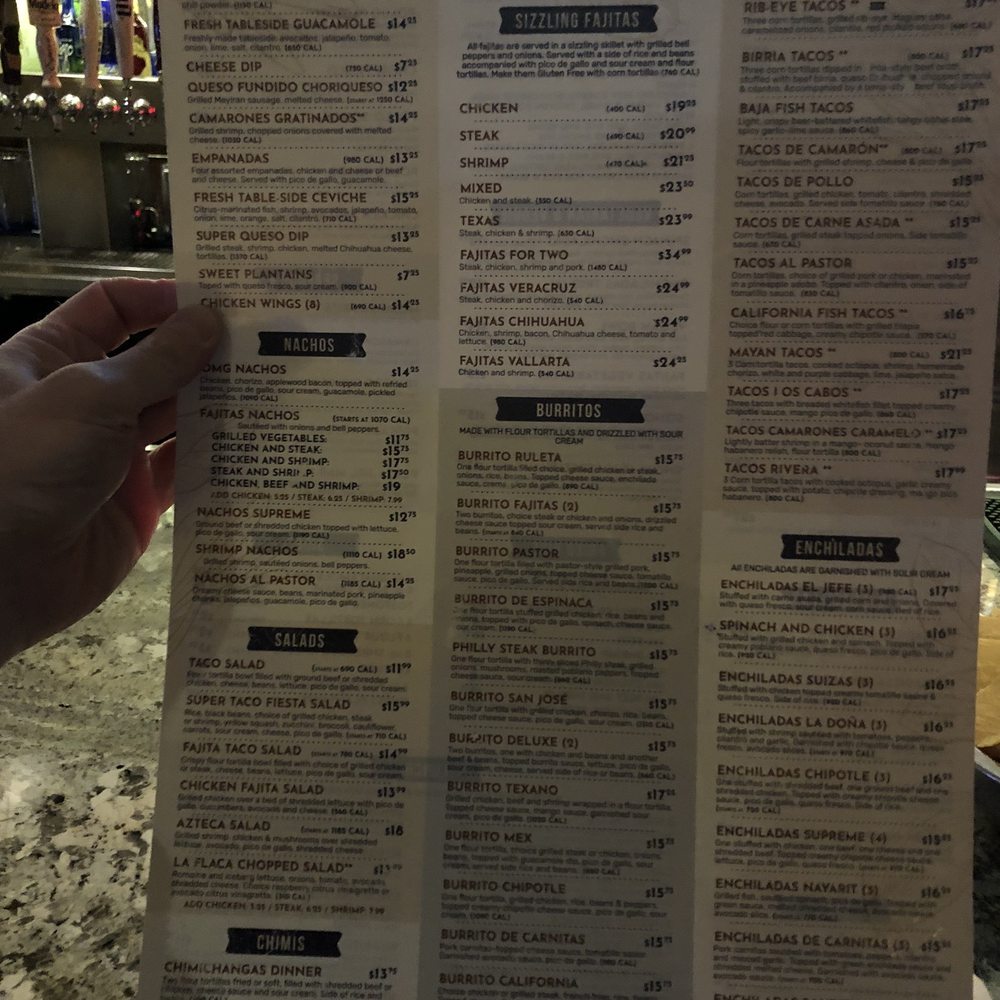 Plaza Azteca - Menu side 1 - Mexican Near Me - Pittsburgh, Pennsylvania Plaza Azteca - Menu side 1 - Mexican Near Me - Pittsburgh, Pennsylvania