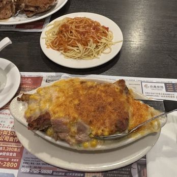 EAT Bistro - Baked Chicken Steak in corn Cream Sauce - Cantonese Near Me - Rosemead, California