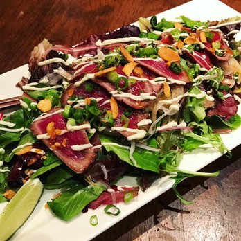 Kingyo Izakaya - Beef Tataki Salad With Ume Dressing - Japanese Near Me - Toronto, Ontario