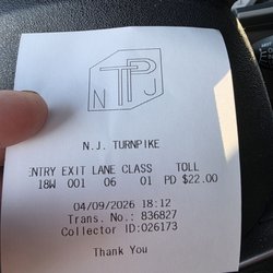 The New Jersey Turnpike - 4.9.26