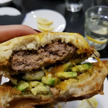 Thyme Kitchen - All the fixings of the chirizo burger. - American Near Me - Windsor, Ontario