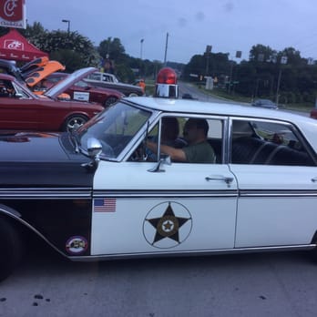 Chick-fil-A - Vintage police vehicle! - Fast Food Near Me - Smyrna, Georgia