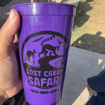 Lost Creek Safari - you could keep your feed cup to take home or recycle it at the gate. - Zoos Near Me - Stillwater, Oklahoma Lost Creek Safari - you could keep your feed cup to take home or recycle it at the gate. - Zoos Near Me - Stillwater, Oklahoma