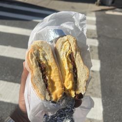 Hajis Famous Deli - Bacon Egg and Cheese