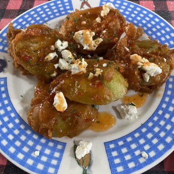 Fried green tomatoes