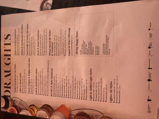 Menu photo 2 The Brass Tap Wesley Chapel, FL Menu photo 2 The Brass Tap Wesley Chapel, FL