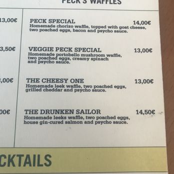 Peck 47 - The waffle and poached eggs! - Breakfast & Brunch Near Me - Brussels, BRU Peck 47 - The waffle and poached eggs! - Breakfast & Brunch Near Me - Brussels, BRU
