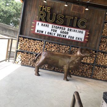 The Rustic - Outside area - Bars Near Me - Houston, Texas The Rustic - Outside area - Bars Near Me - Houston, Texas