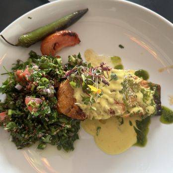 The Mayor’s House By Selda - Grilled Salmon - Mediterranean Near Me - Dallas, Texas The Mayor’s House By Selda - Grilled Salmon - Mediterranean Near Me - Dallas, Texas