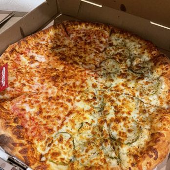 The Sizzling Pizza - Half cheese half Sizzling Pickle Pizza - Pizza Near Me - Santee, California