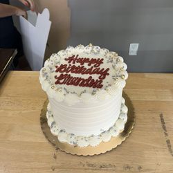 Kay Kay's - Vanilla 3 tiered cake