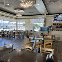 Tarbosh Mediterranean Restaurant - Spacious dining room and nicely air conditioned!